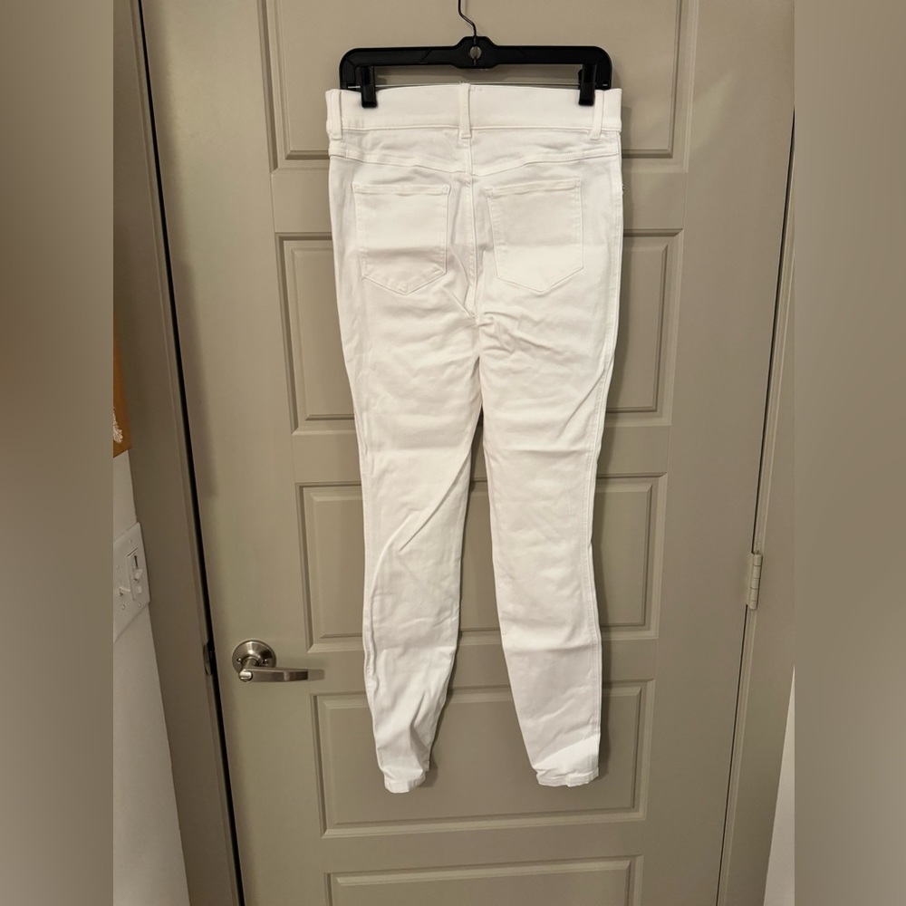 Spanx skinny jean Tall white
